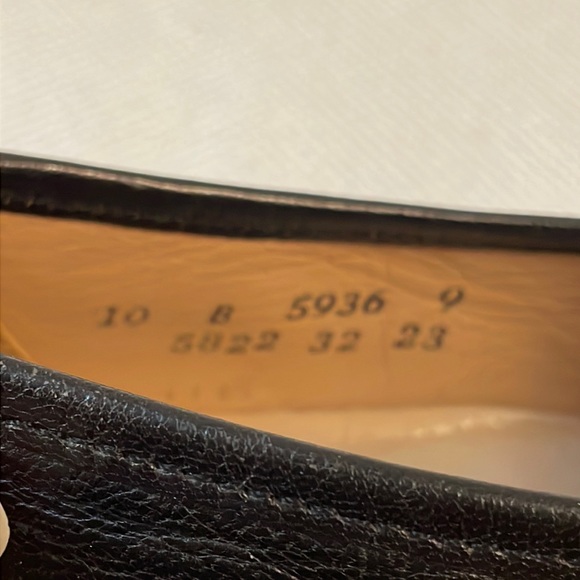 Dacks Black Hand Sewn Vamps Weave Woven Loafers Size 10 - Picture 8 of 9